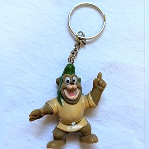 Disney Vintage Gummi Bears - Gruffi Gummi - Upcycle Keychain